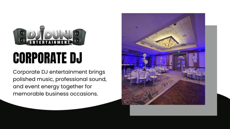 Professional Corporate Event Dj